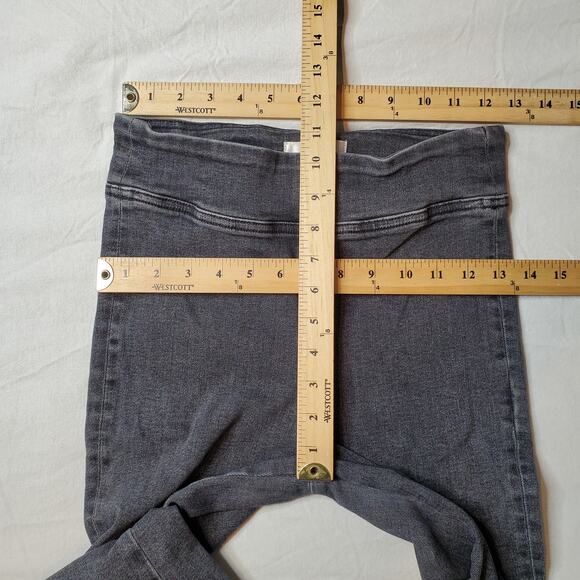 Frame Denim Womens Size 1 Le One Jet Set Flare Travel Pull On Jeans Gray - Picture 9 of 10